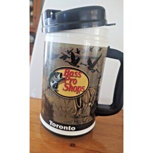 Large Bass Pro Shop 32 Ounce Travel/Fishing Coffee Mug - Toronto